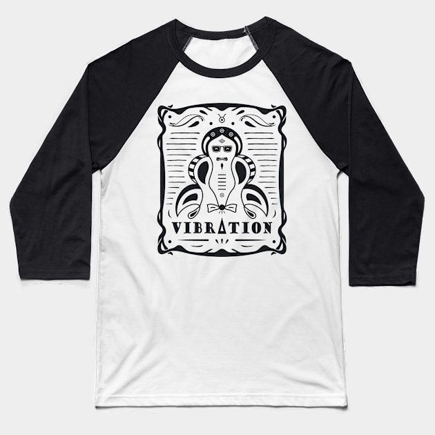 Vibration Baseball T-Shirt by PEARSTOCK